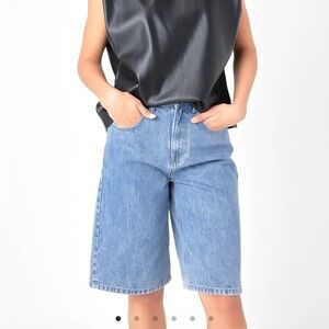 GREY LAB - Light Blue Denim Shorts / Size S